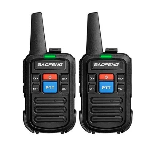 Σετ 2τμχ Mini Ασύρματος Πομποδέκτης UHF/VHF 5W Baofeng BF-C50